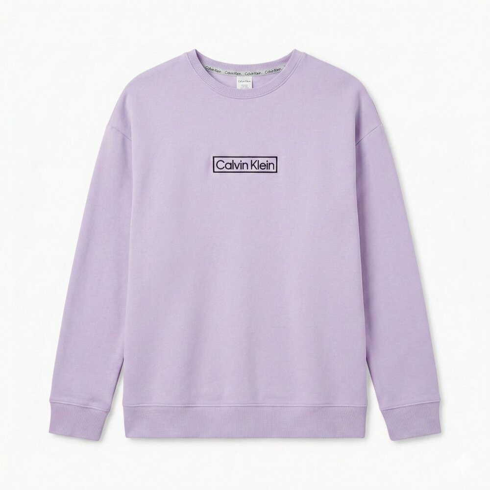 Calvin Klein Purple Sleepwear Sweatshirt – Size S